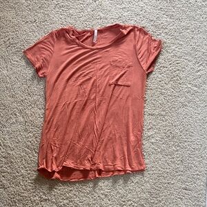 Active USA Rust Short Sleeve Tee